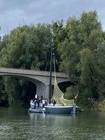 One-to-one-concert on the Rhine on board of the Aalschokker Aranka - © Beethovenfest Bonn