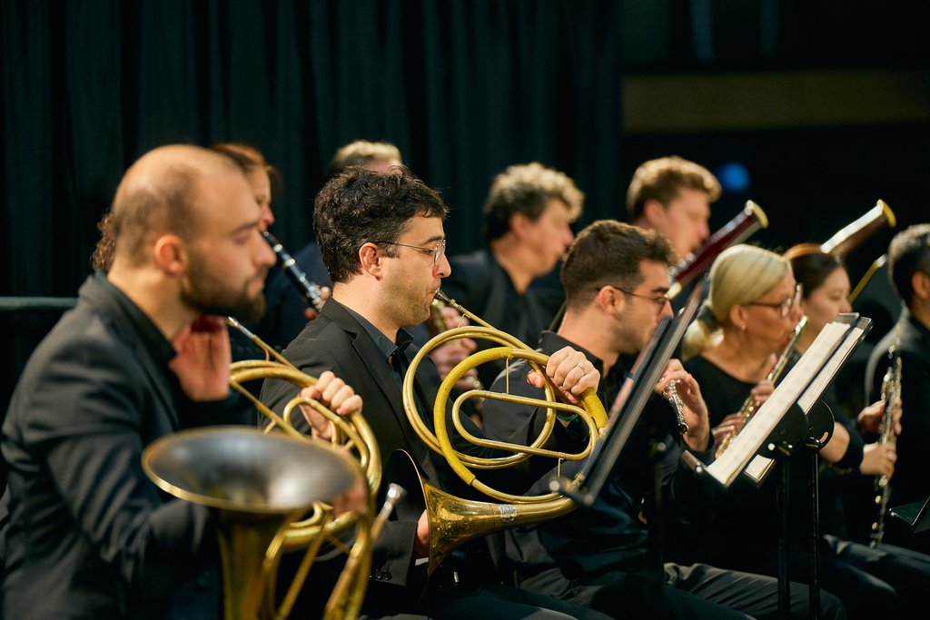 Ensemble Resonanz im Atrium von Flick Gocke Schaumburg - © Sebastian Wolf