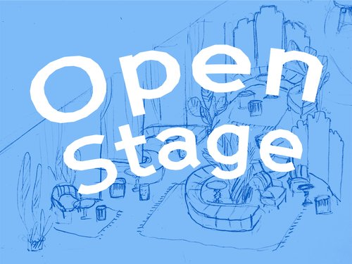 With festival artists and anyone who wants to join