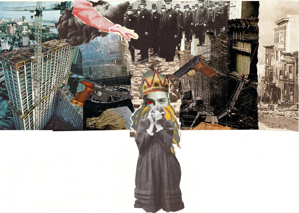 Collage: Virginia Woolf