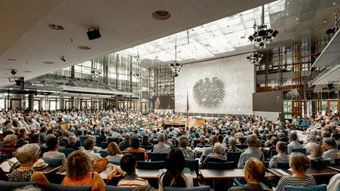 Plenarsaal des Bundestages © Michael Staab
