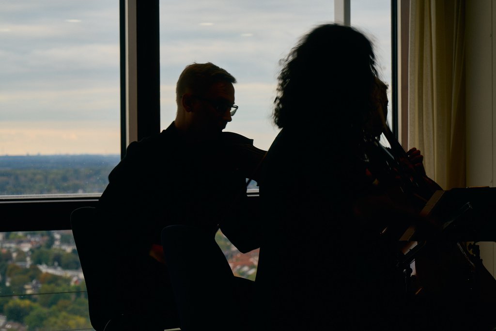 Musethica in der Kantine des UN-Hochhauses (»Langer Eugen«) - © Sebastian Wolf