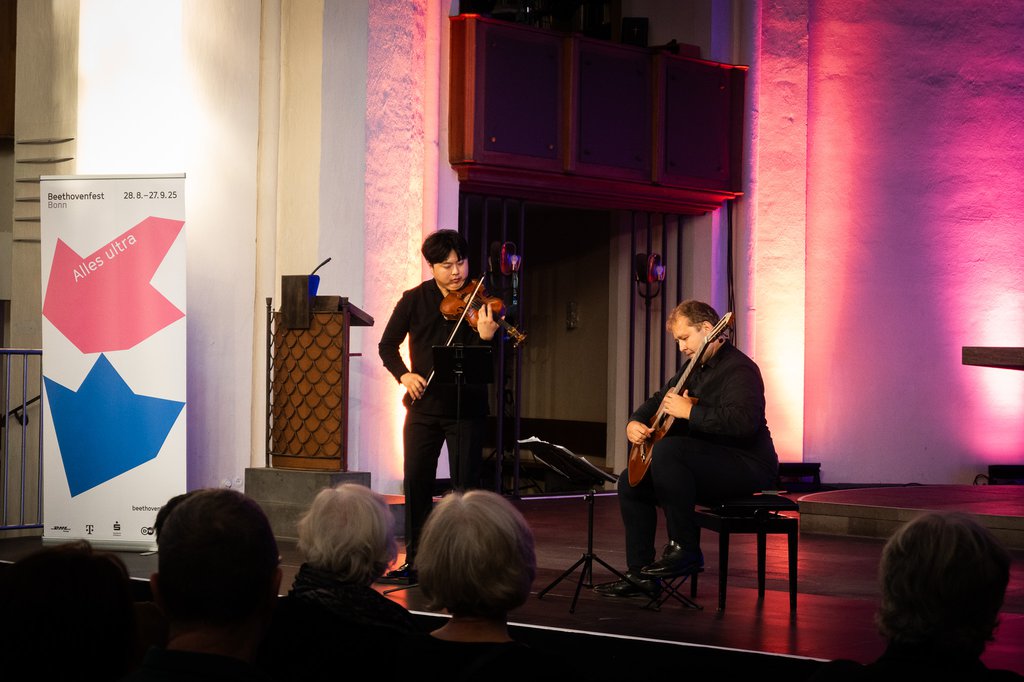 Eric Moon spielt ein Feierabendkonzert beim Beethovenfest 2025 - © Beethovenfest Bonn