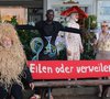 fringe ensemble: Proben zu »Mit dem Kopf im Wind und die Taschen voll Erde«