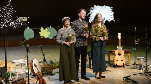 Ensemble #kreuzvier: »BlätterWerke«  © Ullrich Horstmann