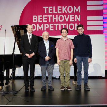 The three finalists of Telekom Beethoven Competition 2025