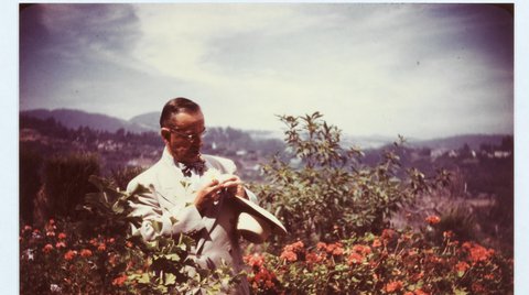 Thomas Mann in Pacific Palisades, ca. 1946