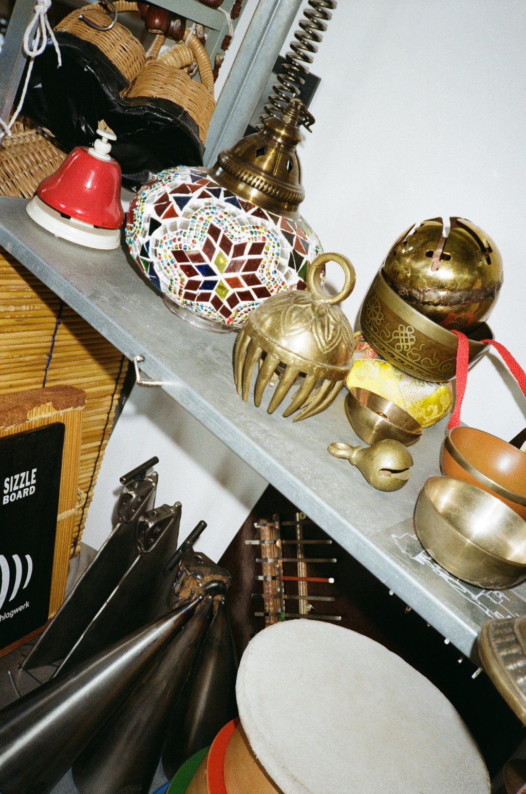 Percussion collection in Bernhard Schimpelsberger’s home - © Martina Lajczak