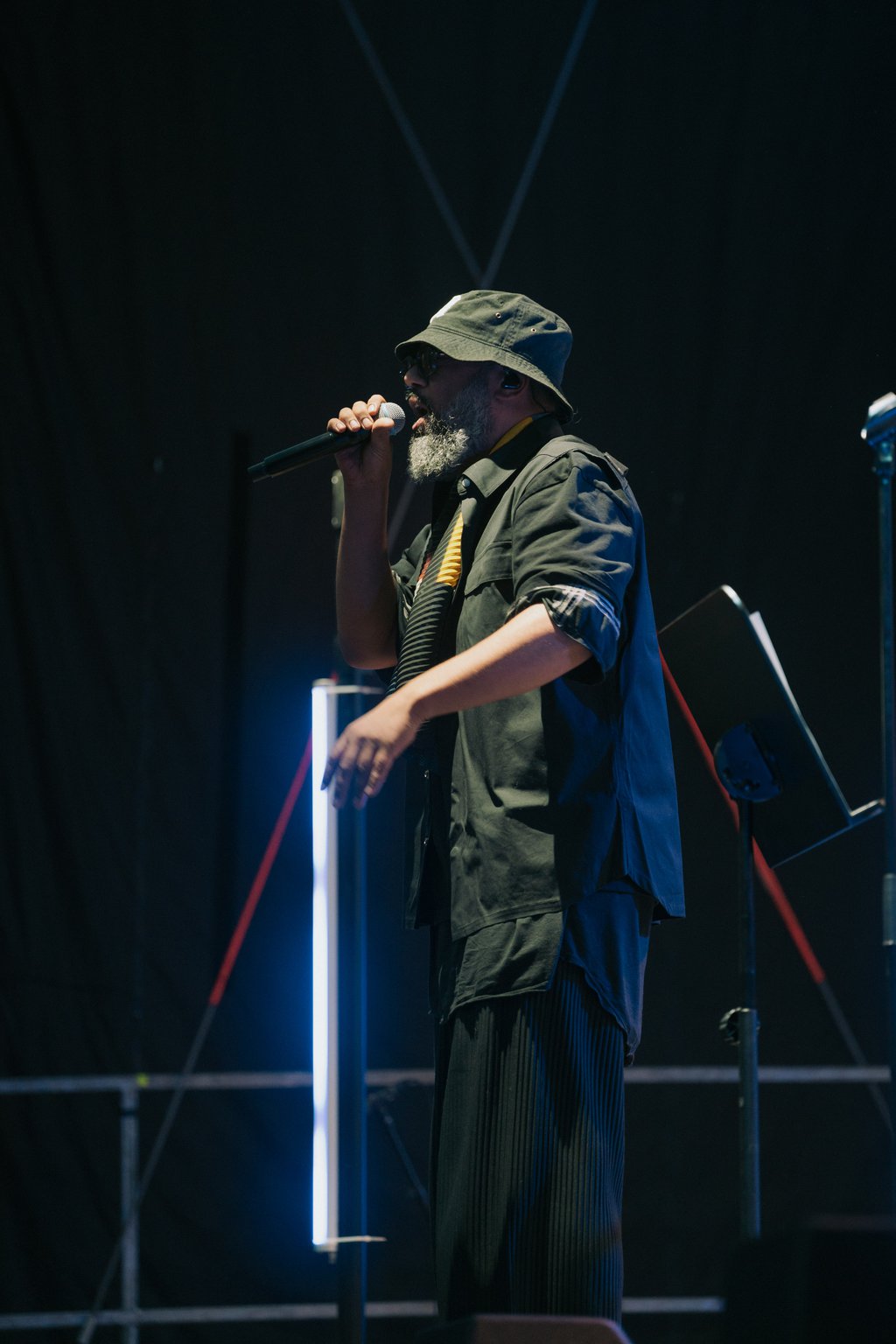 Samy Deluxe at the DHL Open Air 2025 - © Maike Münstermann