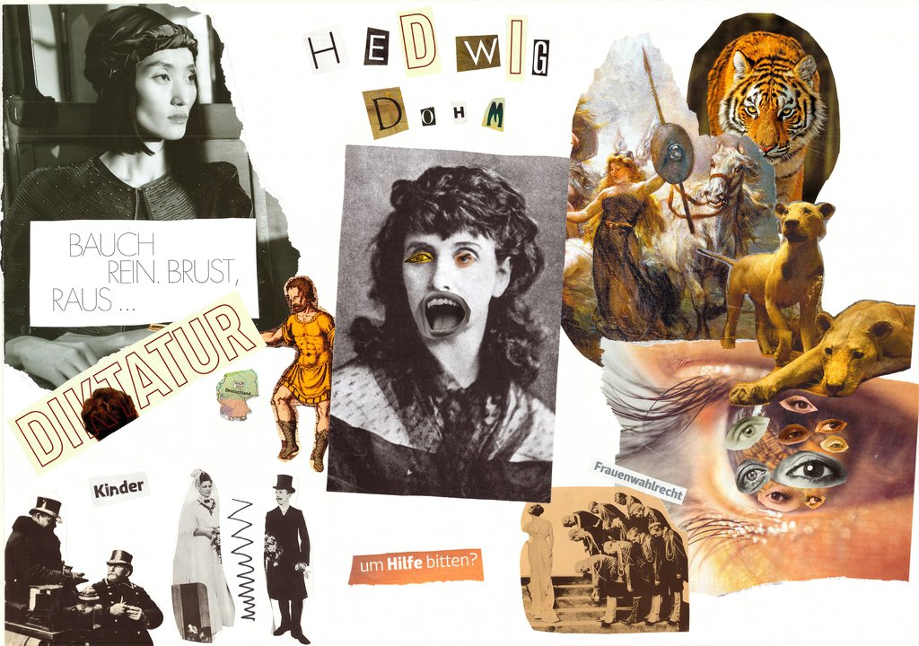 Collage: Hedwig Dohm