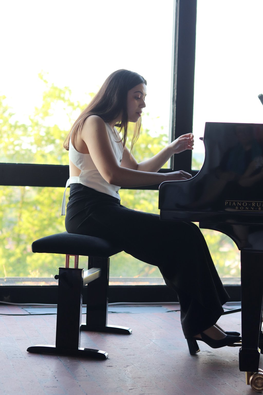 Lal Karaalioğlu spielt bei der Programmvorstellung des Freundeskreises zum Beethovenfest 2025 - © Beethovenfest Bonn