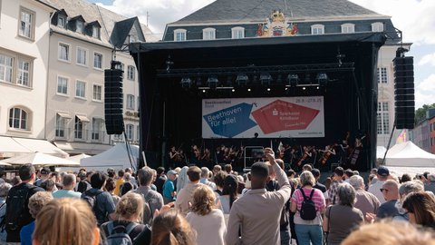 Eröffnungsfest »Bühne frei für Beethoven« 2025  © Nekame Klasohm